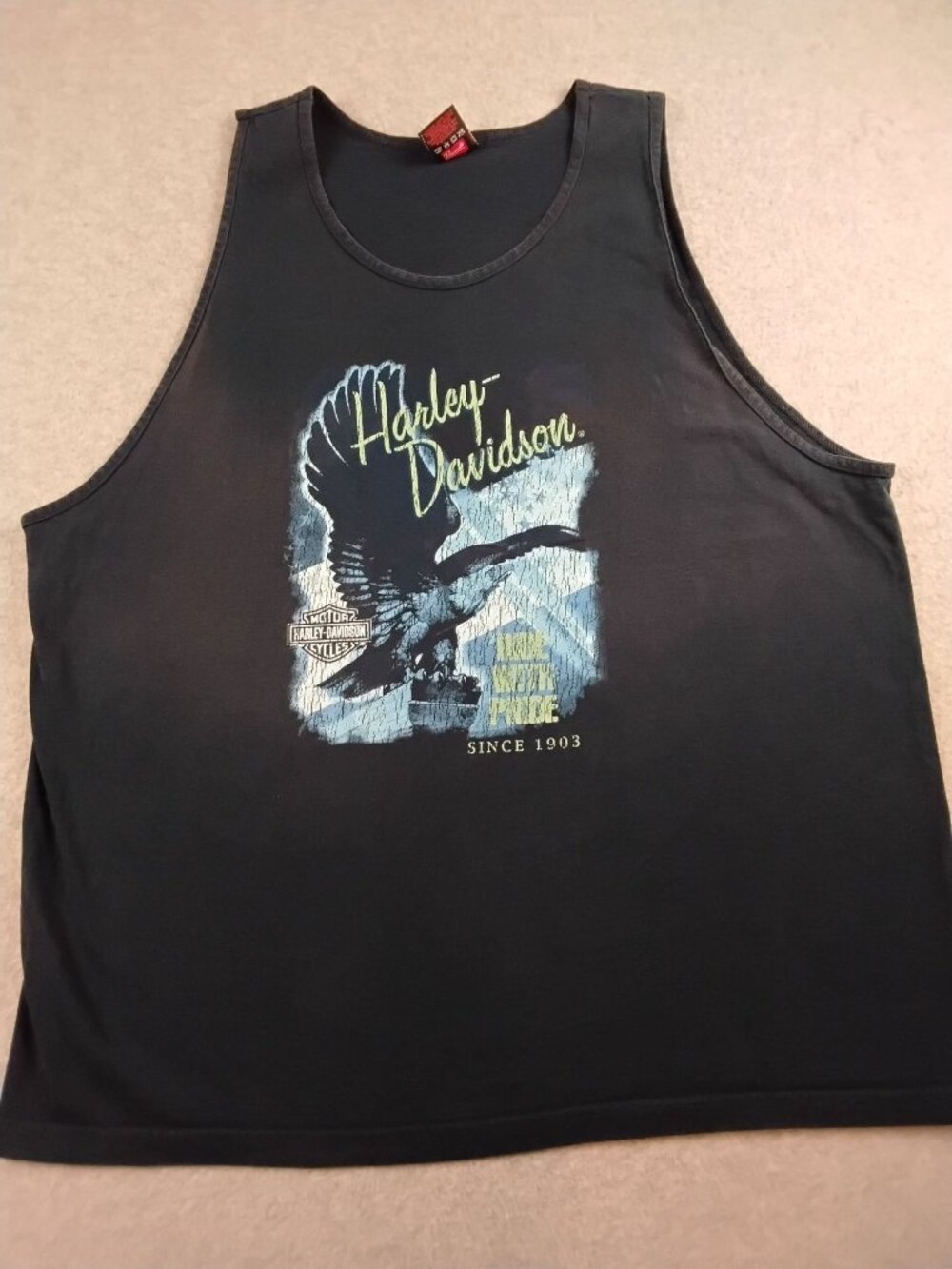 Harley Davidson Southaven Mississippi Men's Tank  Size 3XL
